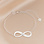 KAYA sieraden Armband 'Infinity' met Gravure