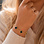 KAYA sieraden Armband Klaver Zwart | Stainless Steel