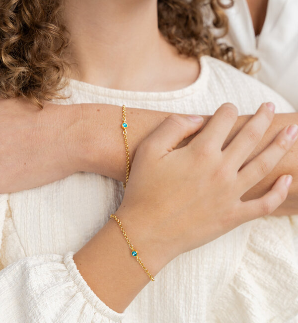 KAYA sieraden Armband met Geboortestenen