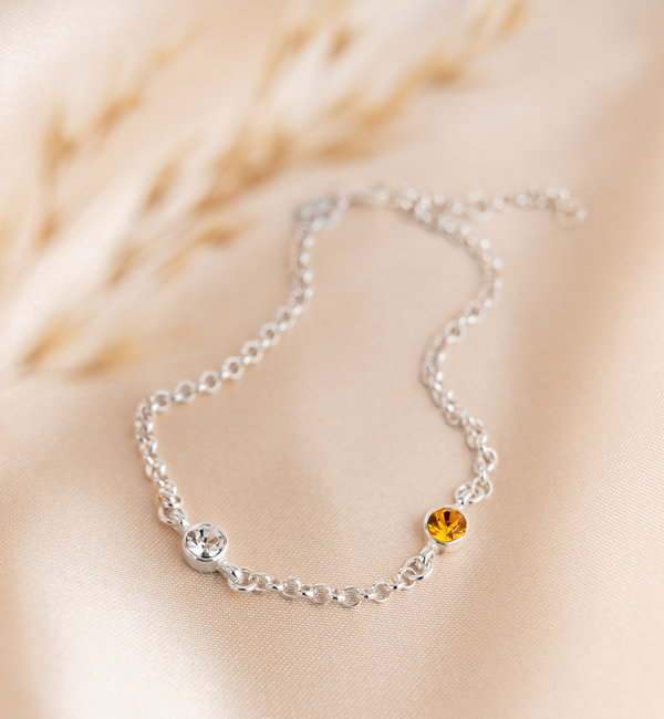 KAYA sieraden Armband met Geboortestenen