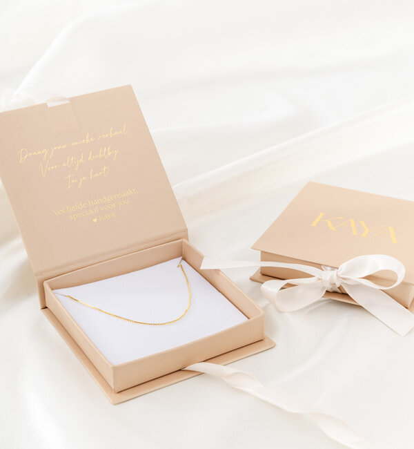 KAYA sieraden Armband met Namen | 2 Hartjes | Stainless Steel