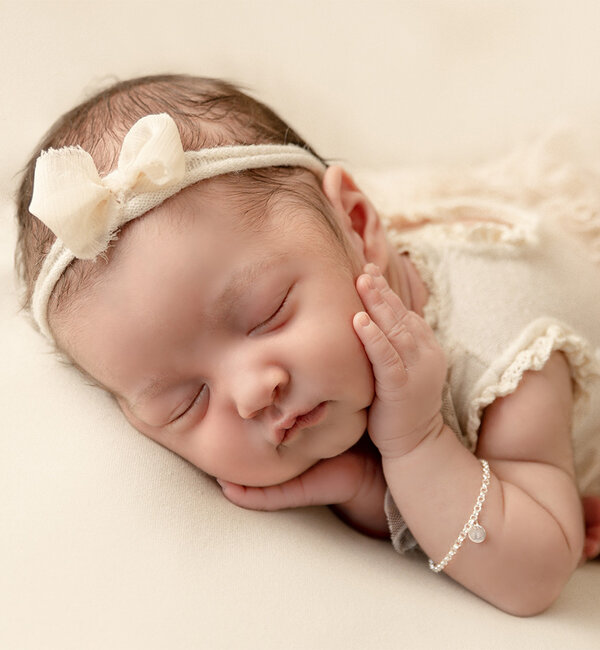 KAYA sieraden Bedelarmband met 1 letter 'Initials'