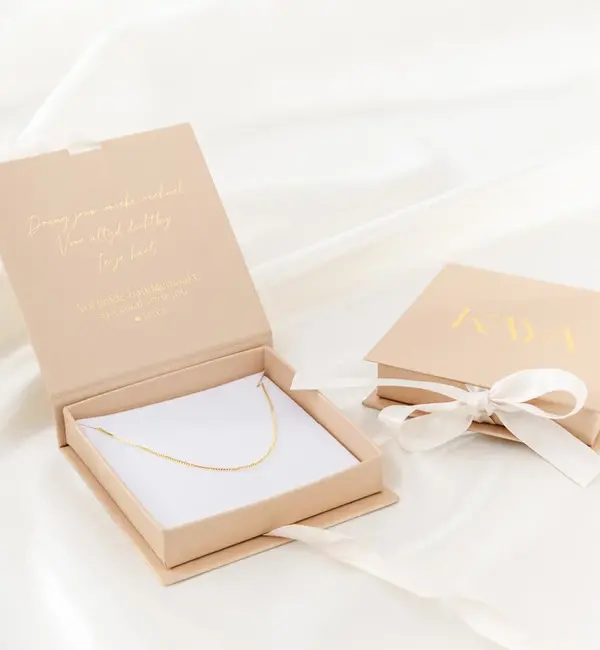 KAYA sieraden Gepersonaliseerde 3 Namen Armband 'Paperclip'