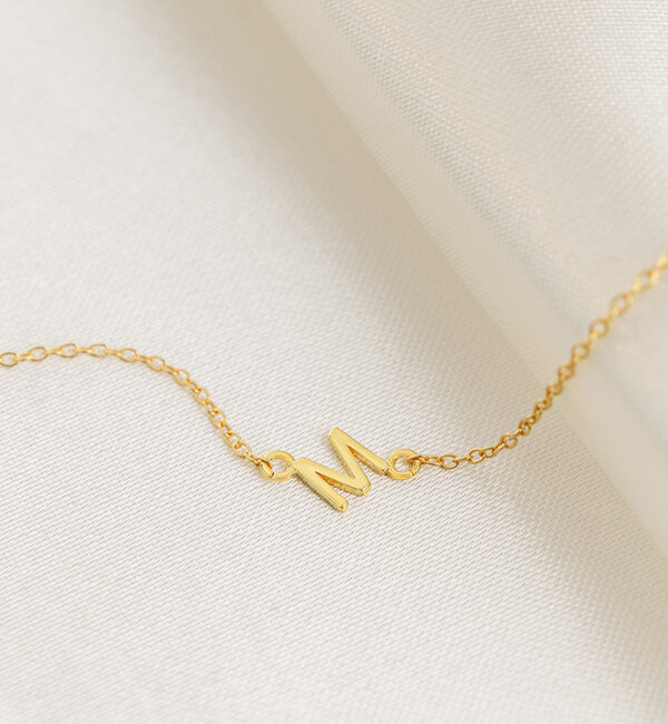 KAYA sieraden Inline armband Letters | Kies het aantal