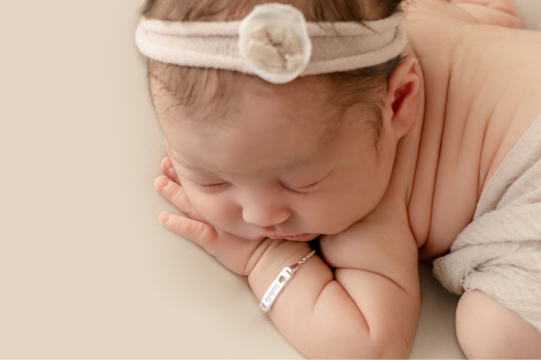 Classic bar armbandje met hartje