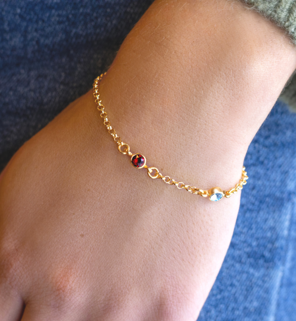 KAYA sieraden Armband met Geboortestenen