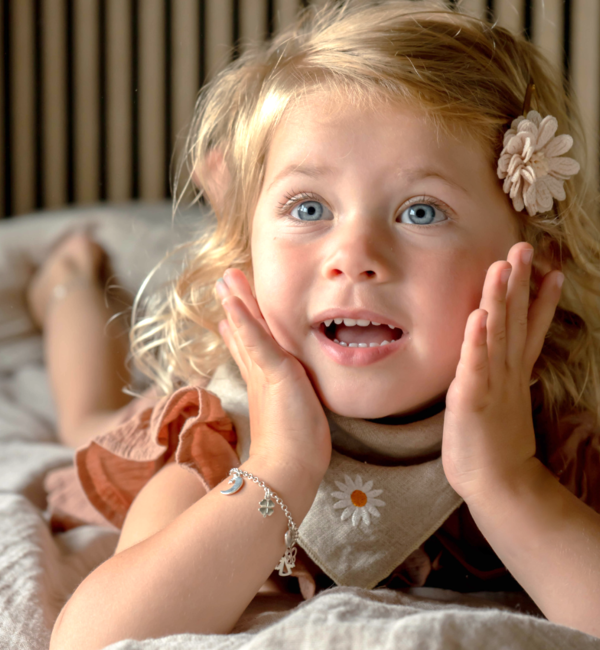 KAYA sieraden Bedelarmband 'Fijne Jasseron' | Stel Zelf Samen