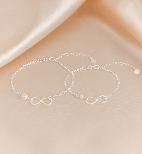 KAYA sieraden Eerste armbandje baby 'Parel'