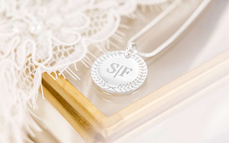 Ketting met initiaal